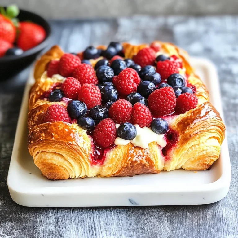 Berry Croissant Bake