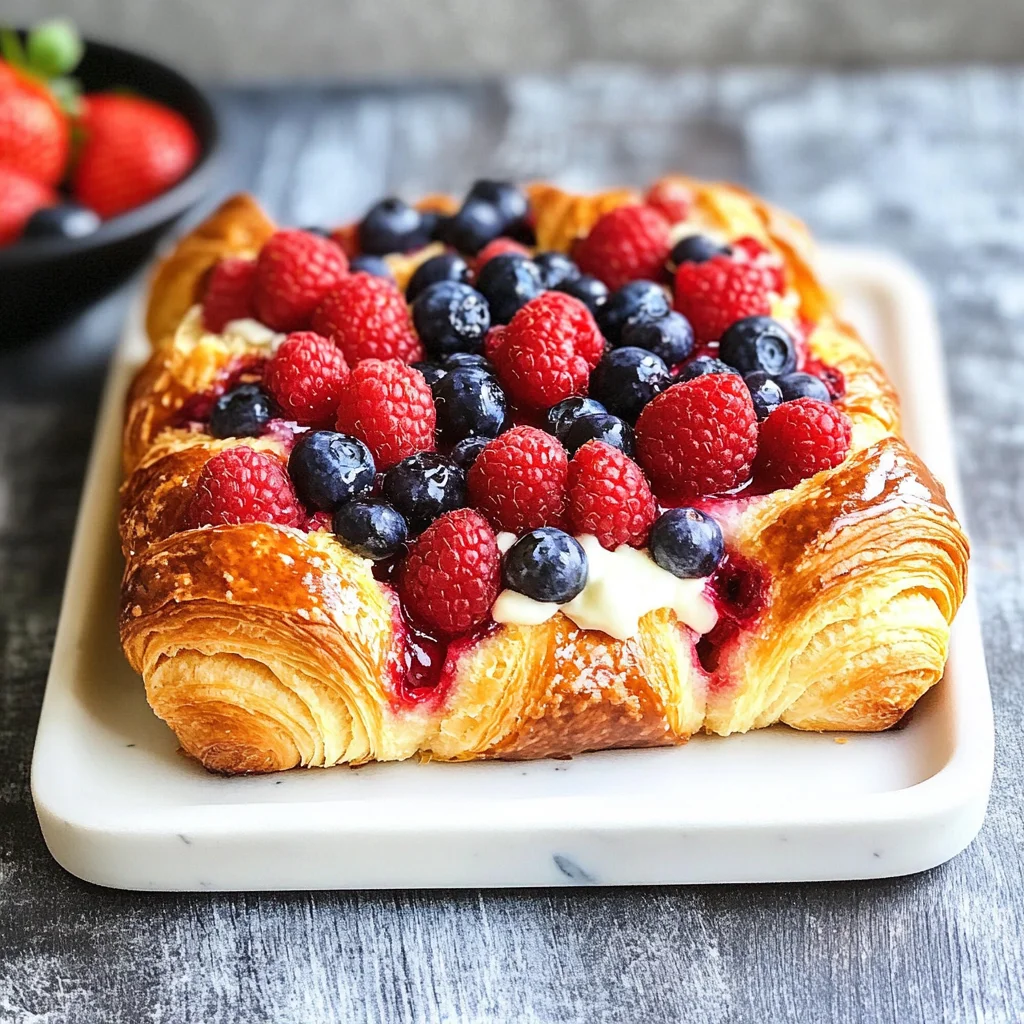Berry Croissant Bake