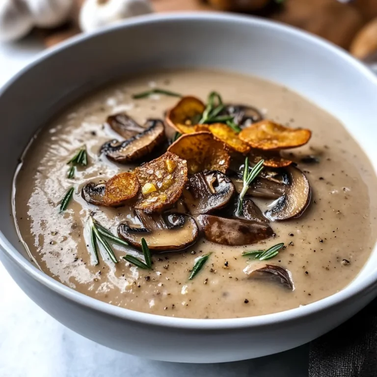 Best Mushroom Soup Recipe