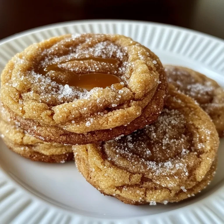 Brown Sugar Cinnamon Caramel Cookies