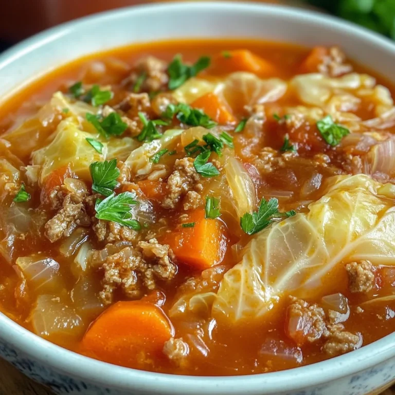 Cabbage Roll Soup