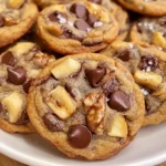 Chewy Banana Bread Chocolate Chip Cookies