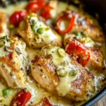 Creamy Pepperoncini Chicken Skillet Recipe - Quick & Easy