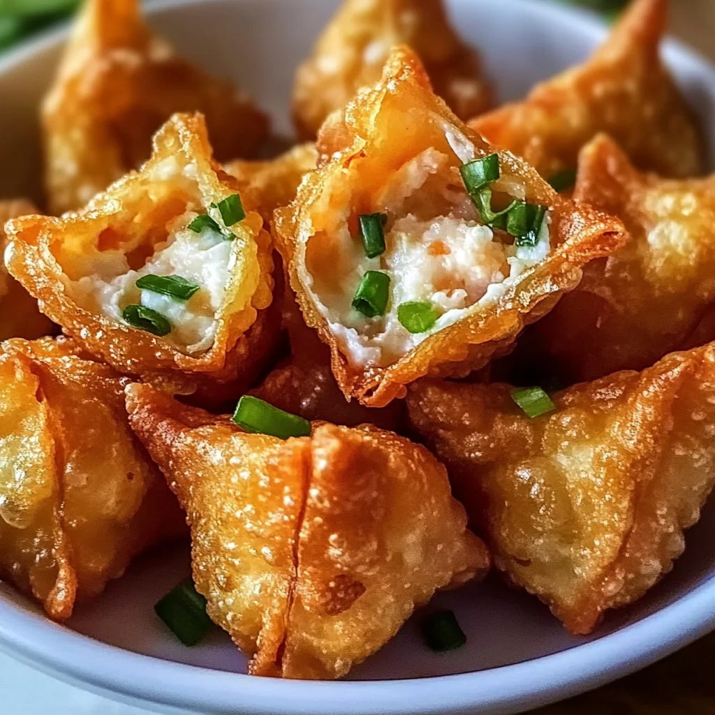 Crispy Crab Rangoon Bombs with Creamy Filling: A Must-Try!