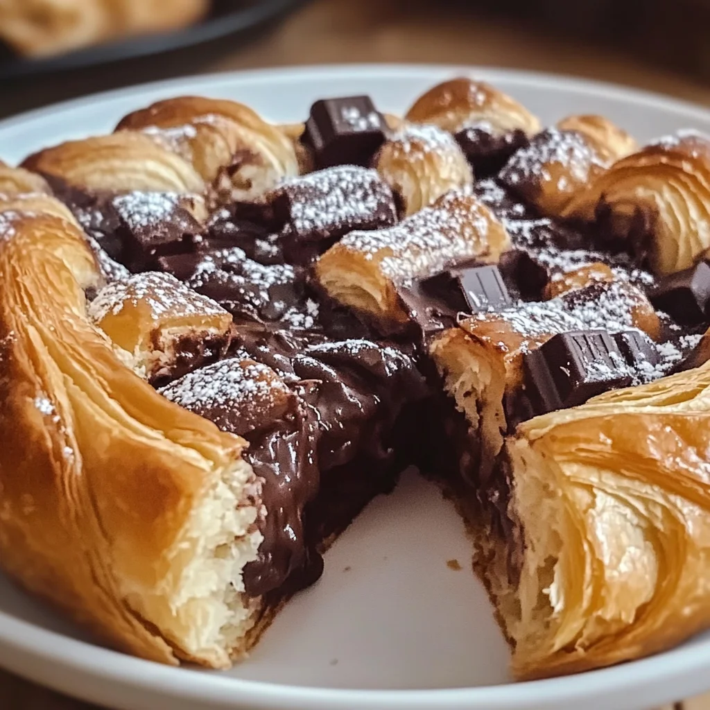 Decadent Chocolate Croissant Breakfast Bake for Your Mornings