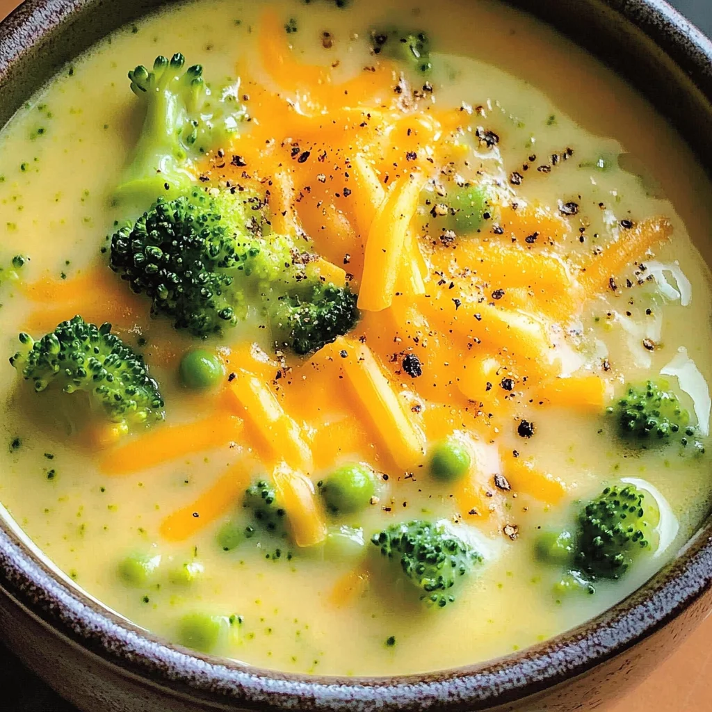 Easy Broccoli Cheddar Soup