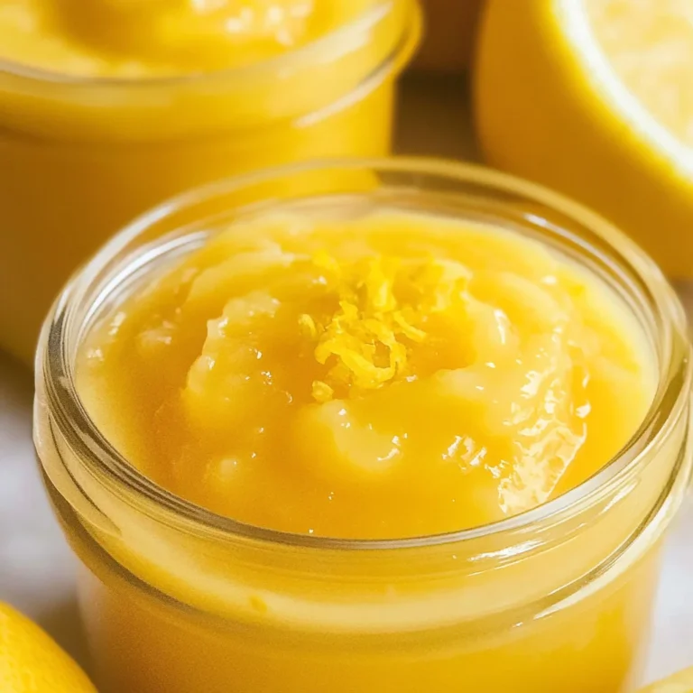 Easy Lemon Curd
