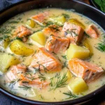 Finnish Salmon Soup (Lohikeitto)