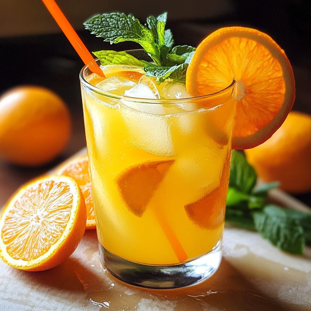 Fresh Orange Lemonade (Orangeade) Recipe
