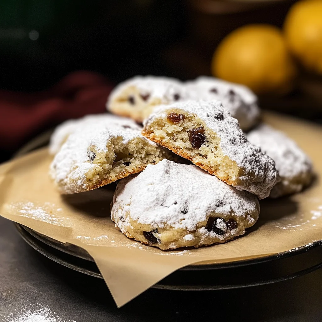 German Stollen Cookies
