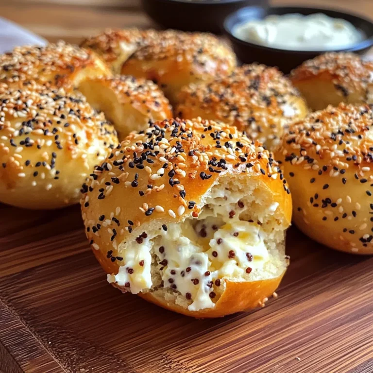 High-Protein Bagel Bites