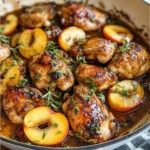 Honey Butter Peach Chicken
