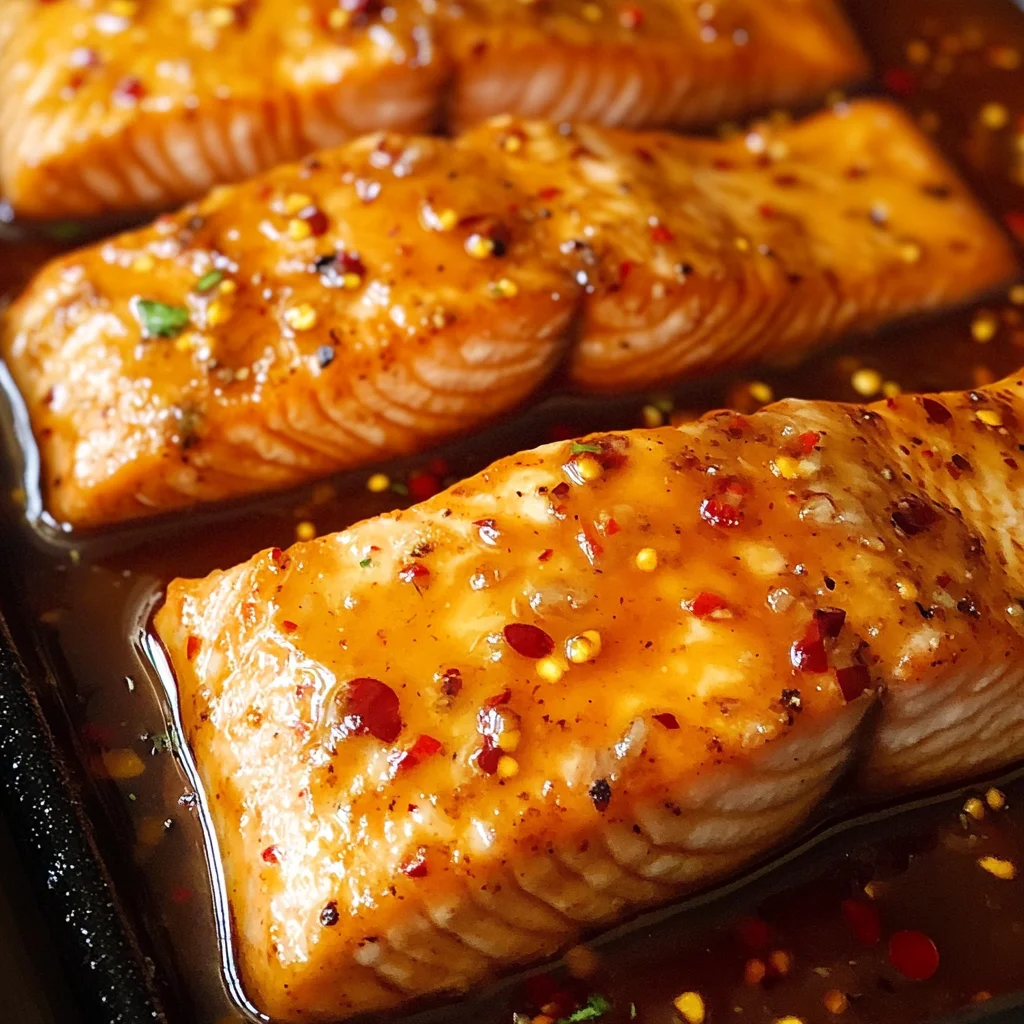 Hot Honey Butter Salmon