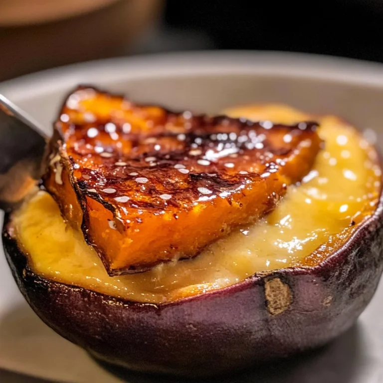 Japanese Sweet Potato Crème Brûlée