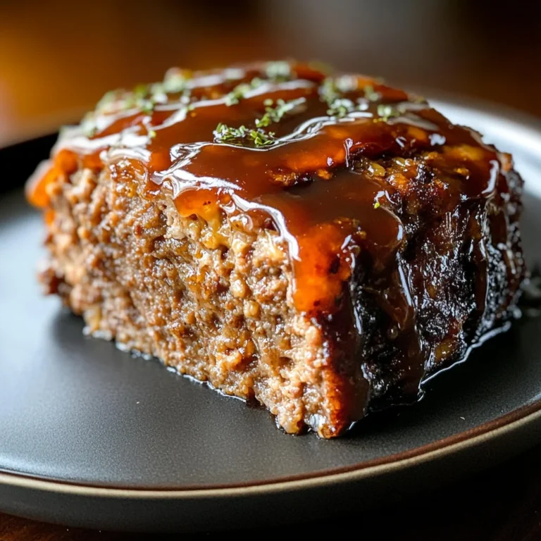 Meatloaf with Brown Sugar Glaze Dinner