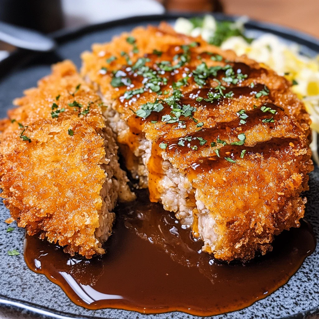 Menchi Katsu (Japanese Ground Meat Cutlet)