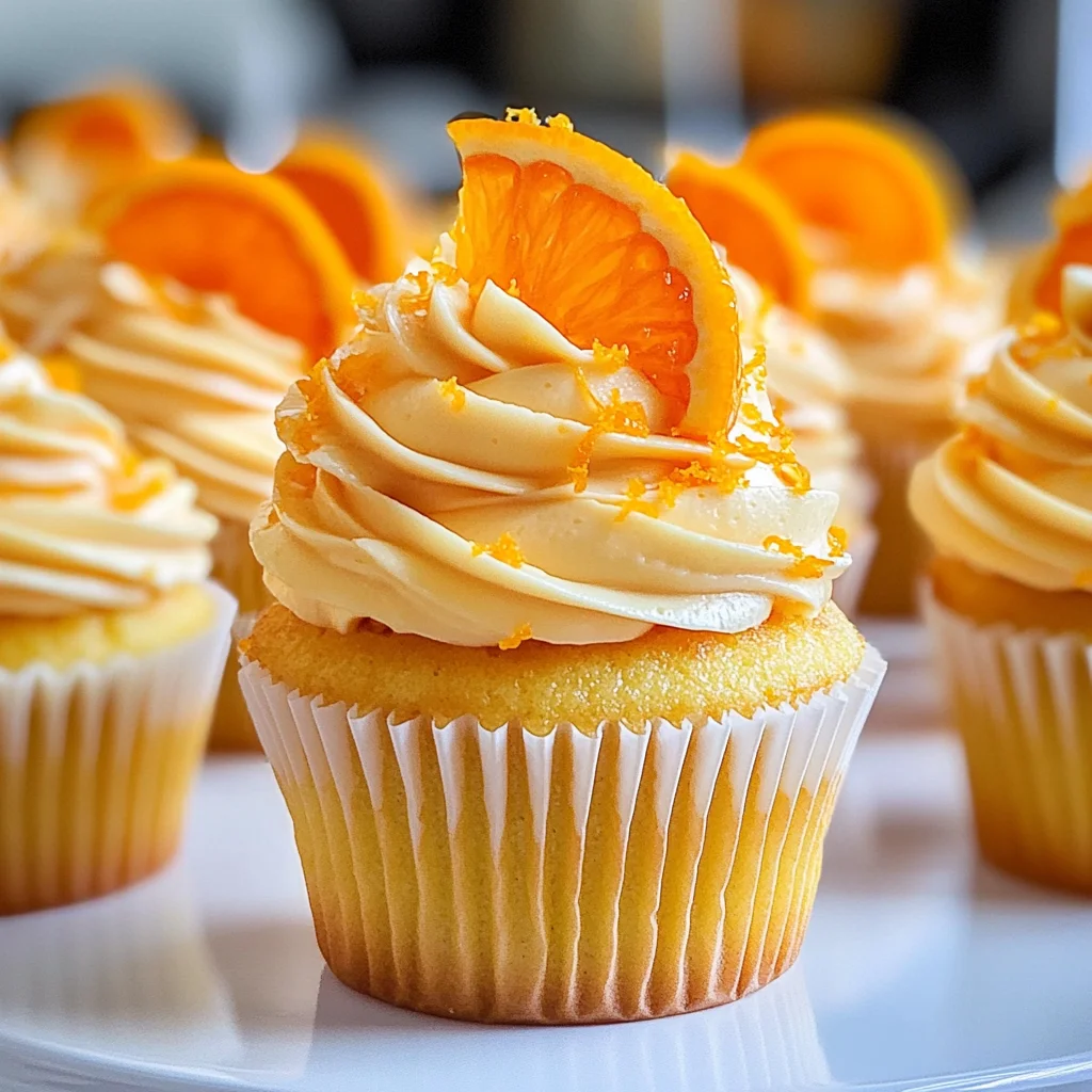 Orange Cupcakes