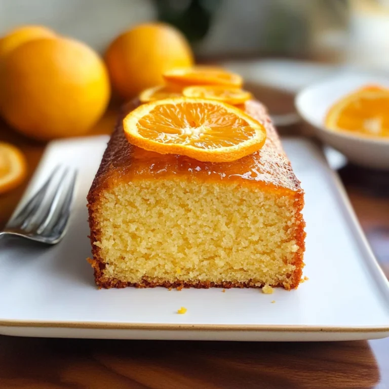 Orange Pound Cake