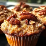Pecan Pie Brown Sugar Muffins