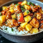 Pineapple Chicken and Rice: A Sweet and Savory Weeknight Favorite