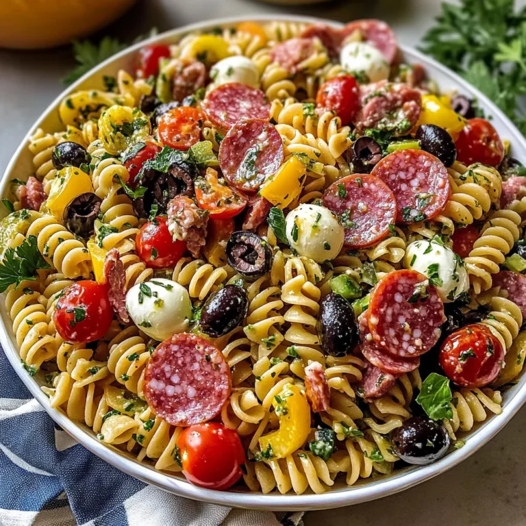 Quick Italian Pasta Salad (with 1 Secret Ingredient) - Alrightwithme