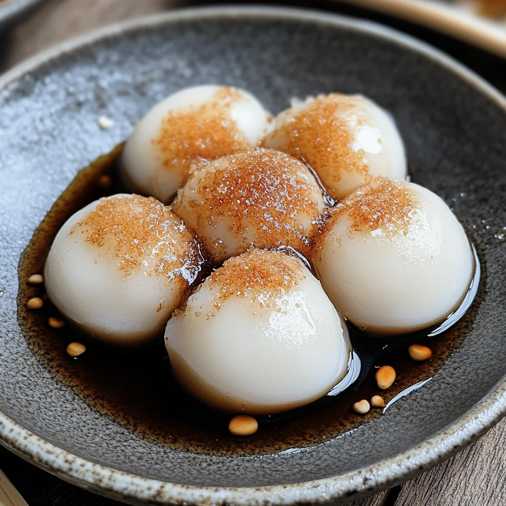 Shiratama Dango (Rice Dumplings/Mochi Balls)