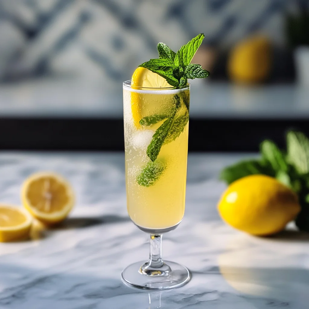 Sparkling Limoncello Cocktail
