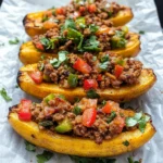 Stuffed Plantains (Canoas de Platanos)