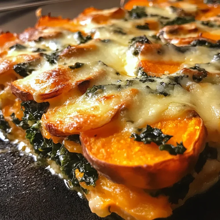 Sweet Potato Kale Gratin is a must-try comfort dish!
