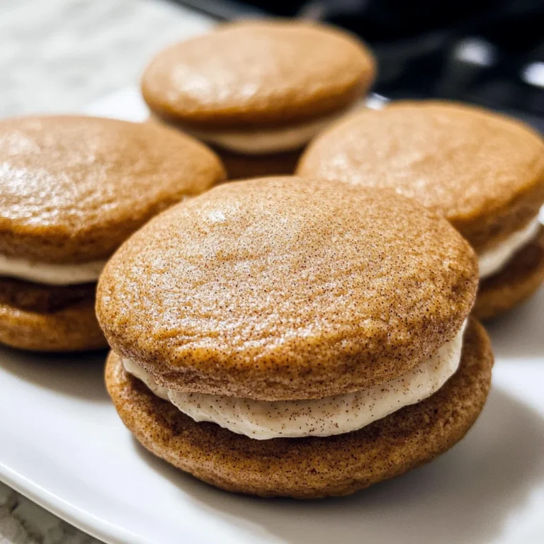 Apple Cinnamon Spice Whoopie Pies