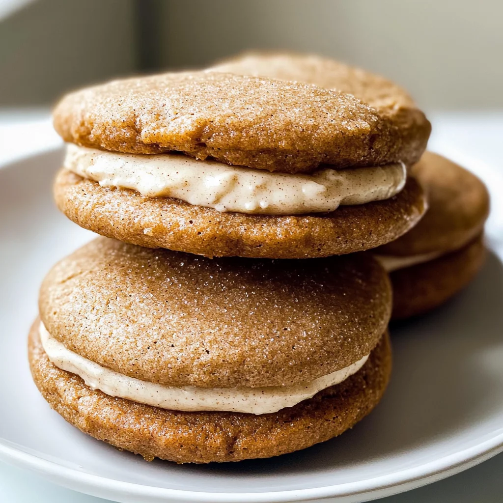 Apple Cinnamon Spice Whoopie Pies