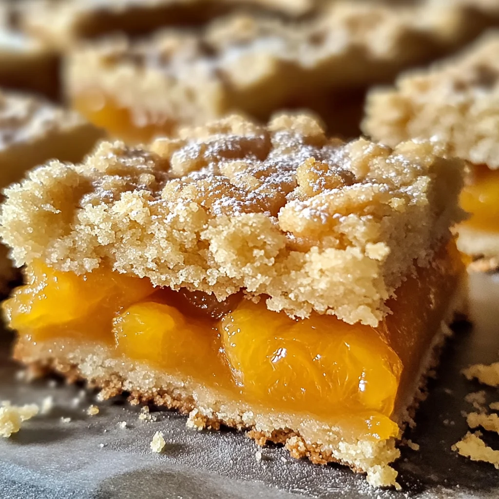 Apricot Shortbread Bars
