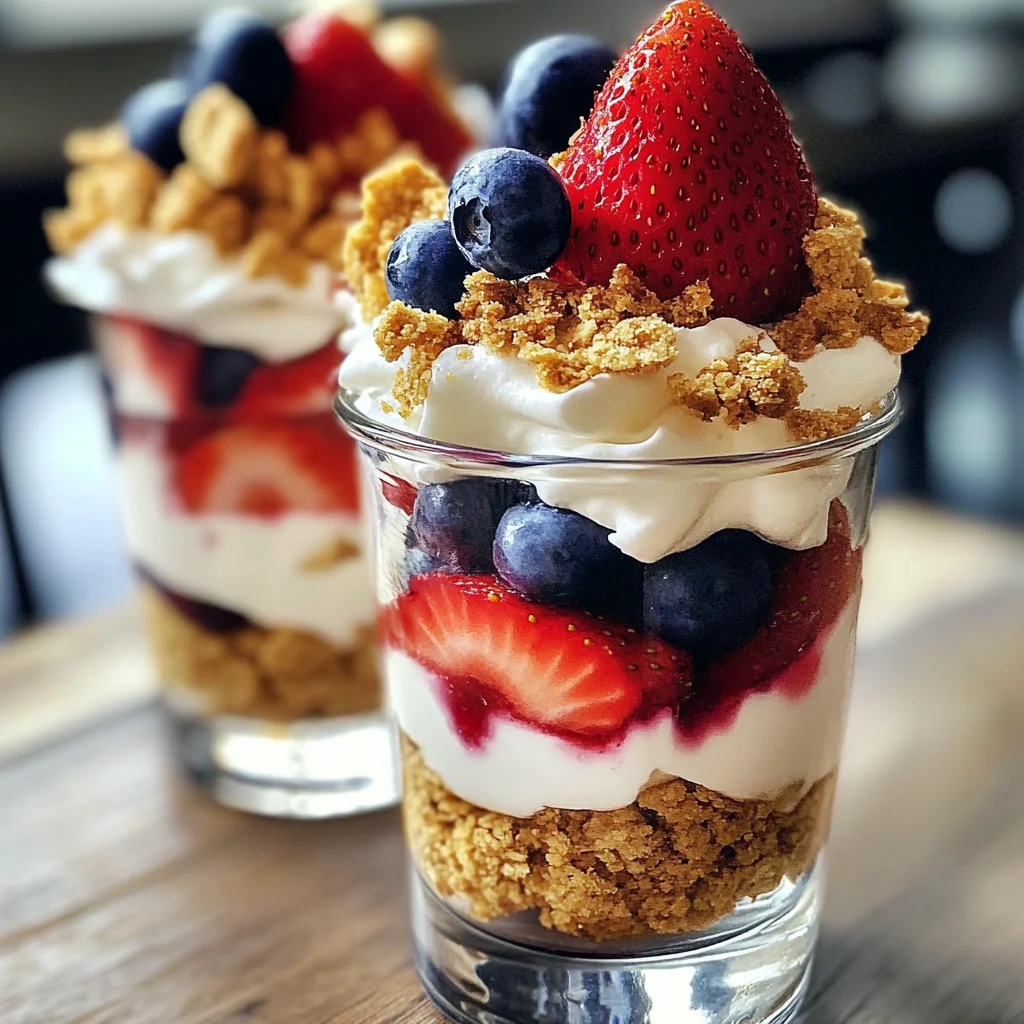 Berry Cheesecake Parfaits