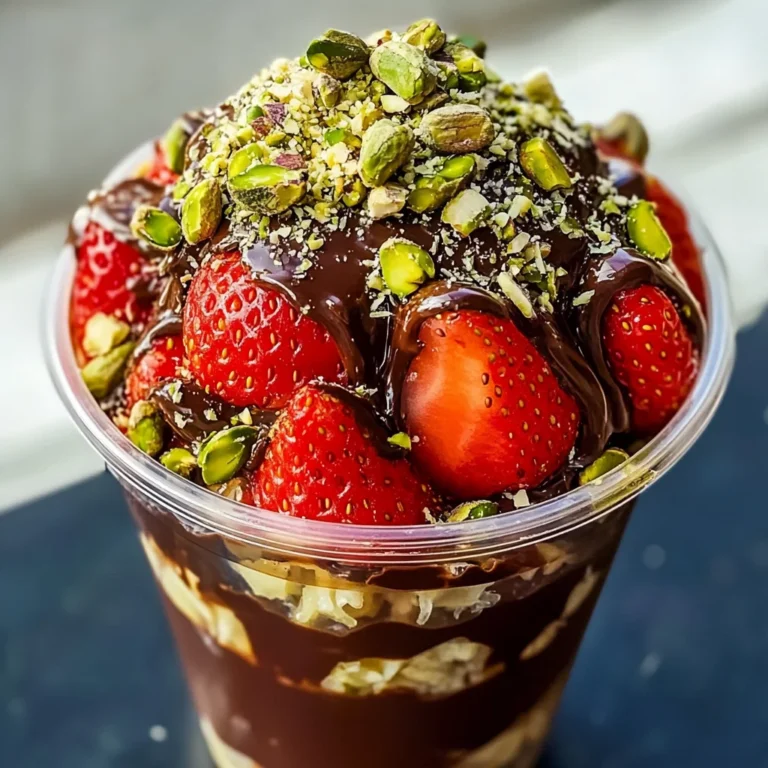 Best Dubai Chocolate Strawberry Cup Recipe