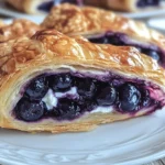 Blueberry Cream Cheese Puff Pastry
