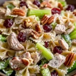 Bow-Tie Cranberry Pasta Salad