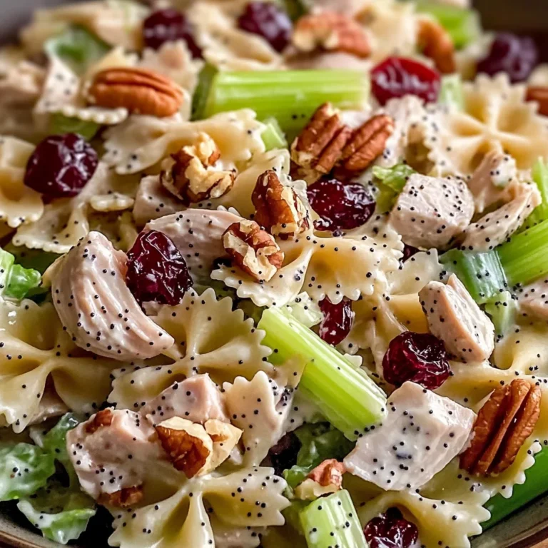 Bow-Tie Cranberry Pasta Salad