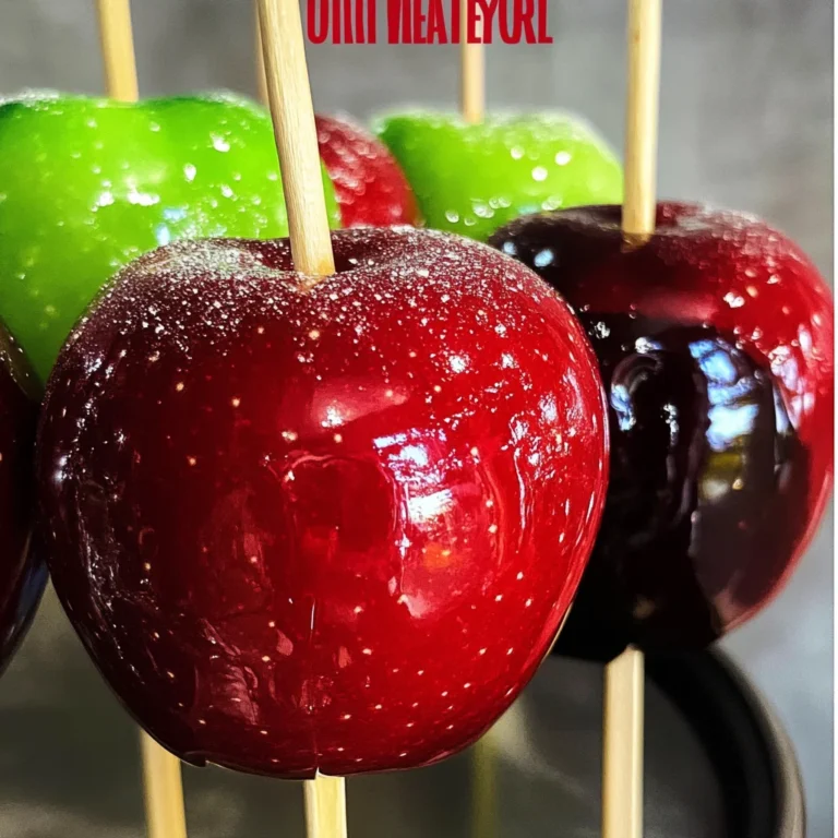Candy Apples Recipe