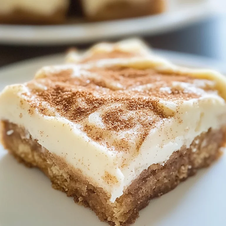 Cinnamon Roll Bars with Cream Cheese Frosting