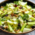 Crunch Salad with Celery and Green Apple