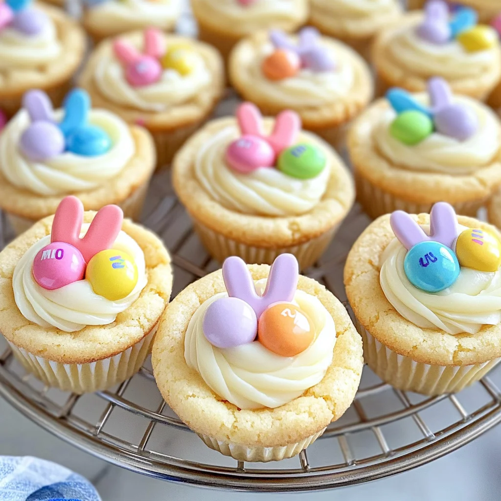 Easter Bunny Sugar Cookie Cups