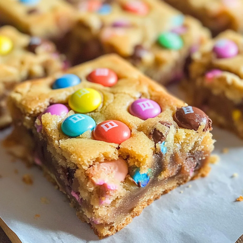 Easter Cake Mix Cookie Bars