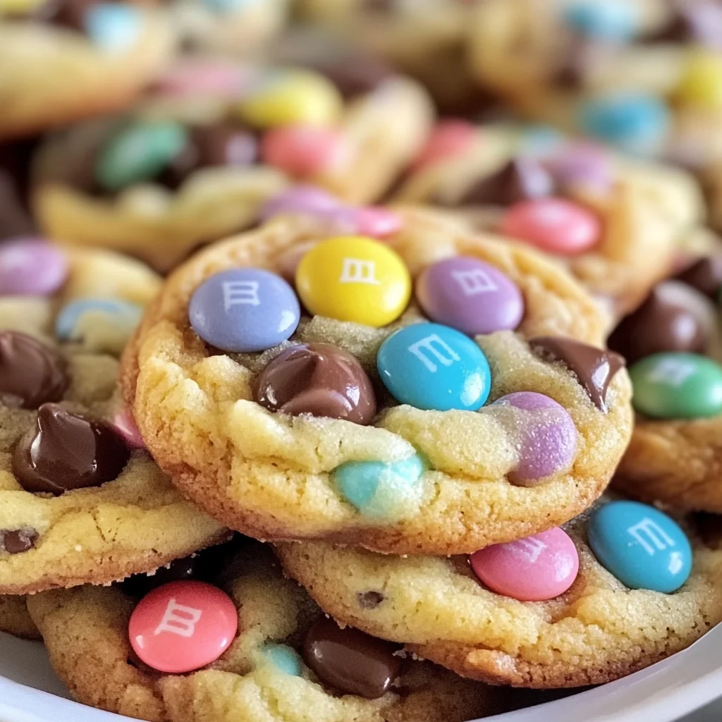 Easter Chocolate Chip Cookies