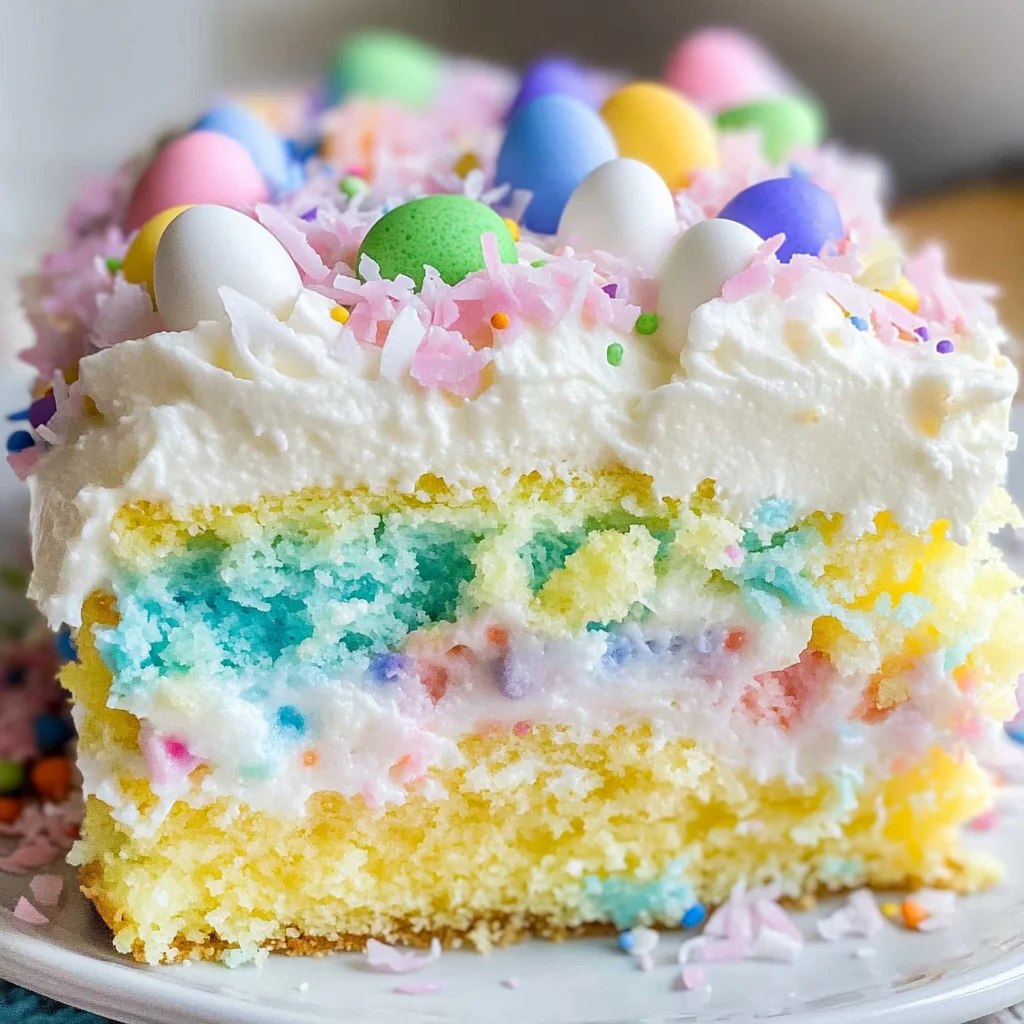 Easter Poke Cake
