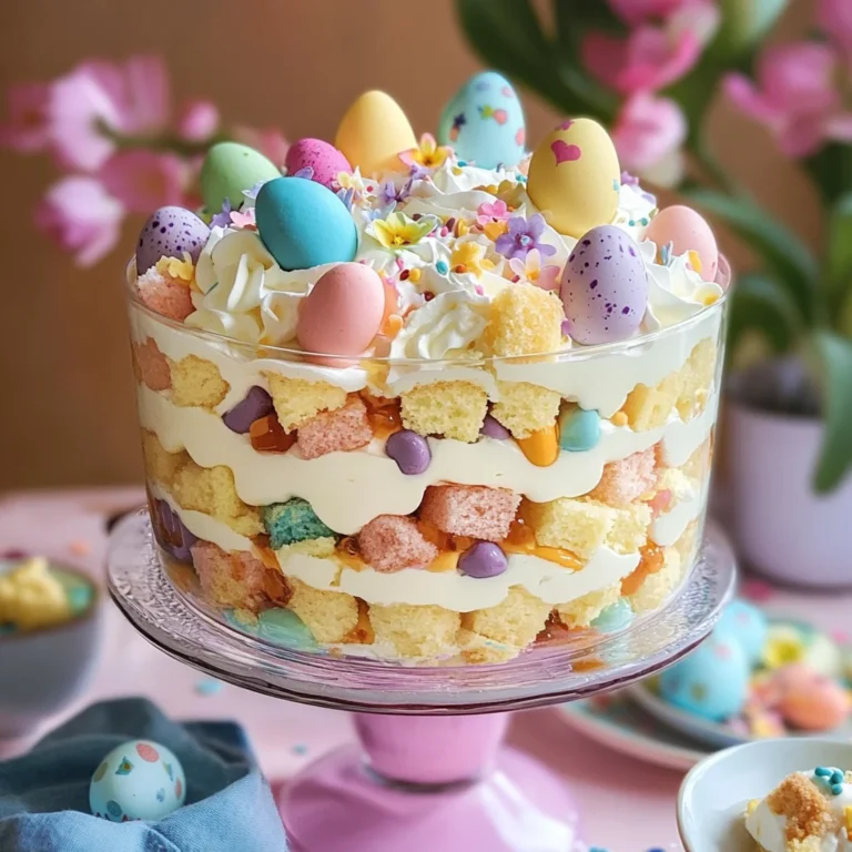Easter Trifle Dessert