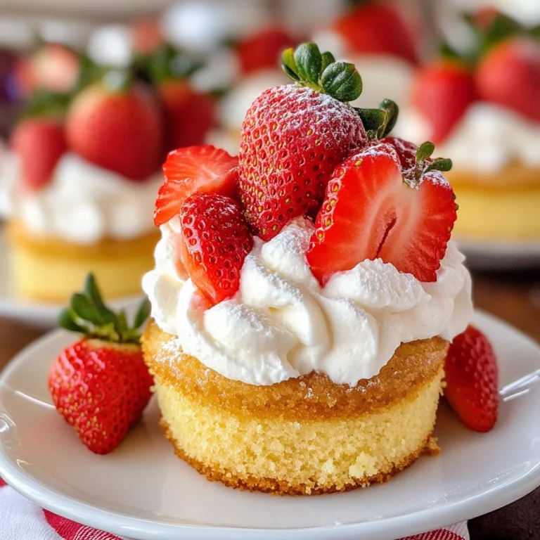 Easy Strawberry Shortcake Recipe