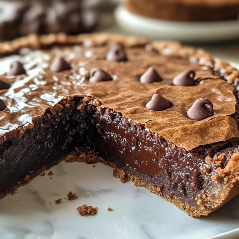 Gooey Brownie Pie
