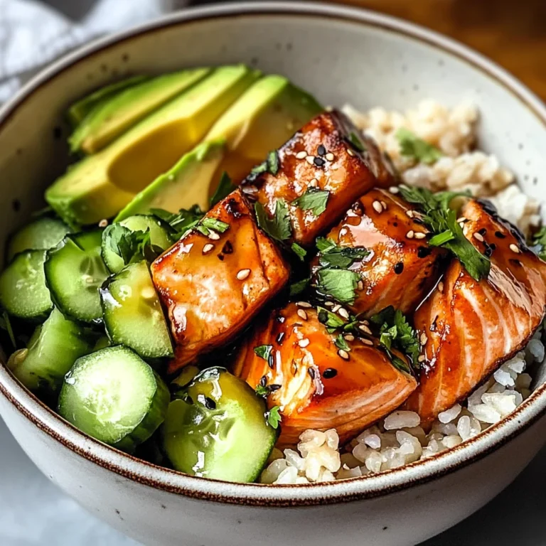 Honey Glazed Salmon Bowl: Quick, Healthy & Delicious Dinner