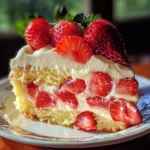 Indulge in Strawberry Custard Delight Cake: A Tasty Recipe Guide