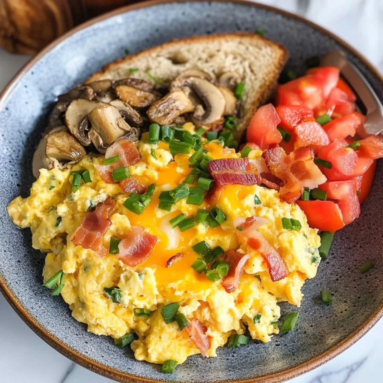 Loaded Scrambled Eggs Recipe